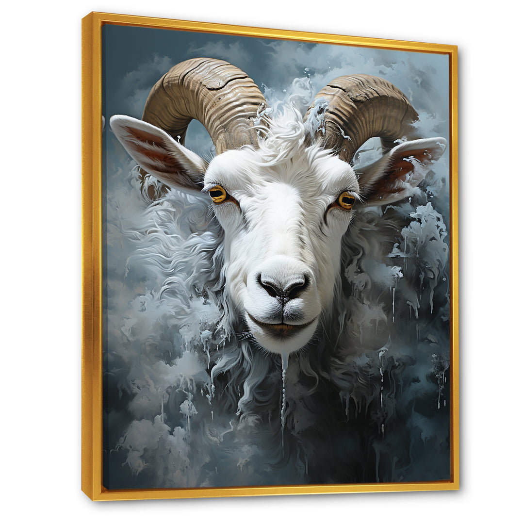 Moody Minimalism Sheep - Sheep Wall Decor