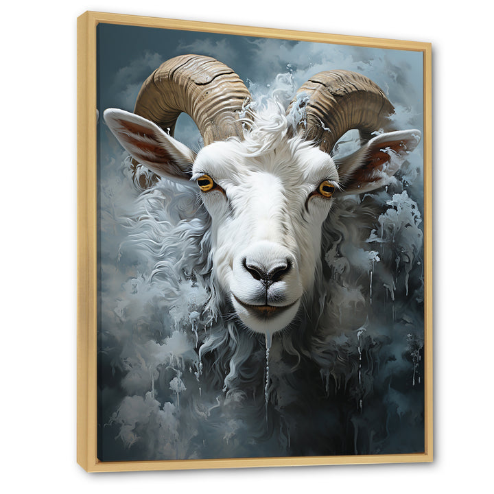 Moody Minimalism Sheep - Sheep Wall Decor