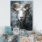 Moody Minimalism Sheep - Sheep Wall Decor