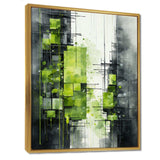 Lime Lofts Skyscraper City Horizon II - Architecture Canvas Wall Art