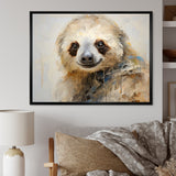 Thoughtful Sloth - Sloth Wall Art Prints