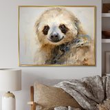 Thoughtful Sloth - Sloth Wall Art Prints