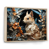 Minimalism Squirrel - Squirrel Home Decor Art