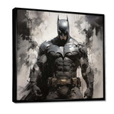 Minimalism Darkness Superheros I - Abstract Canvas Wall Art