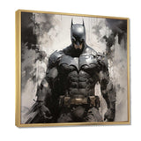 Minimalism Darkness Superheros I - Abstract Canvas Wall Art