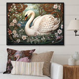 Swans Majesty Horizon - Swans Home Decor Art