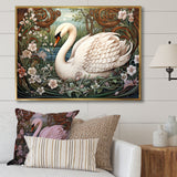 Swans Majesty Horizon - Swans Home Decor Art