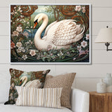 Swans Majesty Horizon - Swans Home Decor Art