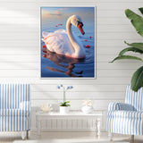 Swans Serenity Photo - Swans Wall Decor