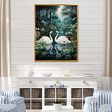 Swans Eternal Love - Swans Living Room Wall Art