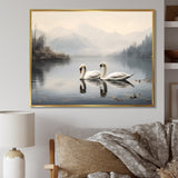 The Swans Odyssey - Swans Canvas Wall Art