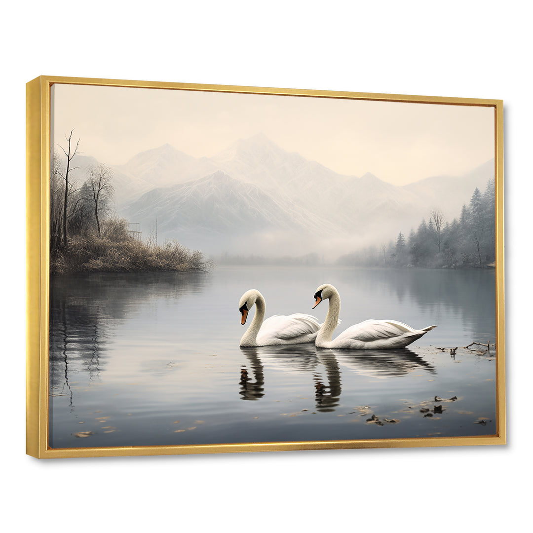 The Swans Odyssey - Swans Canvas Wall Art