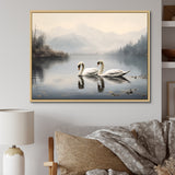 The Swans Odyssey - Swans Canvas Wall Art