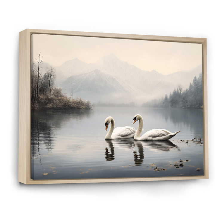 The Swans Odyssey - Swans Canvas Wall Art
