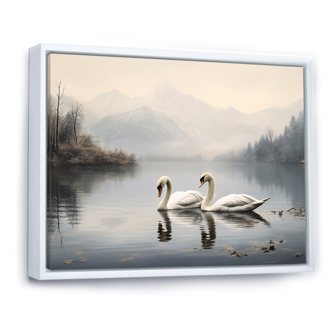 The Swans Odyssey - Swans Canvas Wall Art