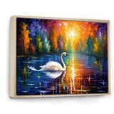 The Swans Reverie By The Lake - Swans Wall Art Prints