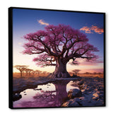 Baobab Trees Enchanted Hues I - Floral Canvas Wall Art