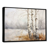 Minimalism Tree Birchs Breath I - Floral Canvas Wall Art