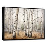 Minimalism Tree Birchs Breath II - Floral Canvas Wall Art