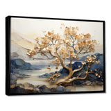 Gilded Beauty Maple Tree I - Floral Canvas Wall Art