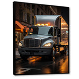 Contemporary Moving Truck - Truck Canvas Wall Art