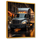 Contemporary Moving Truck - Truck Canvas Wall Art