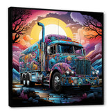 Fantasy Truck Adventure - Truck Canvas Wall Art