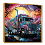 Fantasy Truck Adventure - Truck Canvas Wall Art