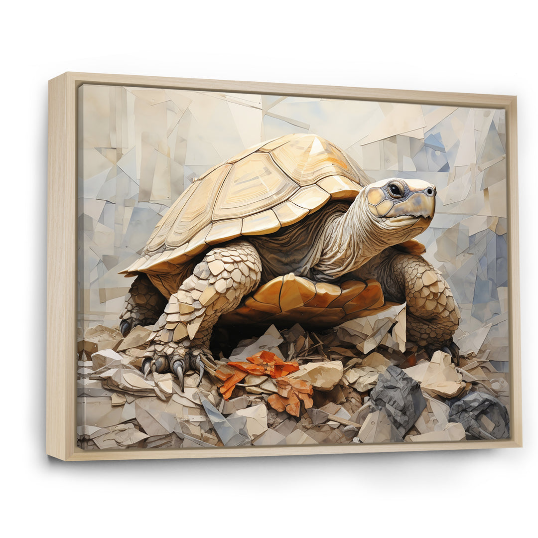 Minimalism Turtle - Turtle Canvas Wall Art