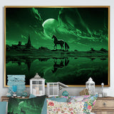 Emerald Enigma Mystical Horse - Horse Wall Art Prints