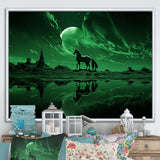 Emerald Enigma Mystical Horse - Horse Wall Art Prints