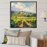 Vineyard Charm Landscape IV - Landscapes Canvas Wall Art