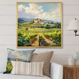 Vineyard Charm Landscape IV - Landscapes Canvas Wall Art