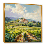 Vineyard Charm Landscape IV - Landscapes Canvas Wall Art