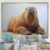 lazy Walrus habitat - Walrus Wall Decor