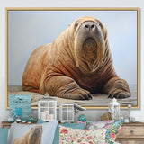 lazy Walrus habitat - Walrus Wall Decor