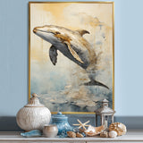 breaching Whale - Whale Wall Art Prints