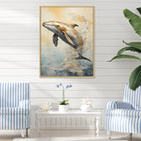 breaching Whale - Whale Wall Art Prints