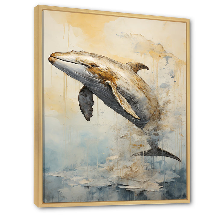 breaching Whale - Whale Wall Art Prints