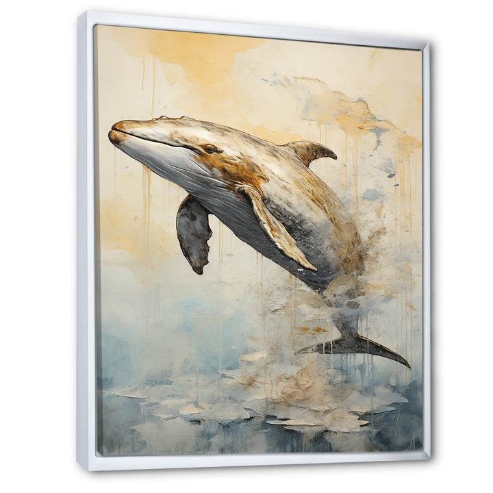 breaching Whale - Whale Wall Art Prints