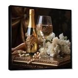 Classic Elegance - Food & Beverage Canvas Wall Art