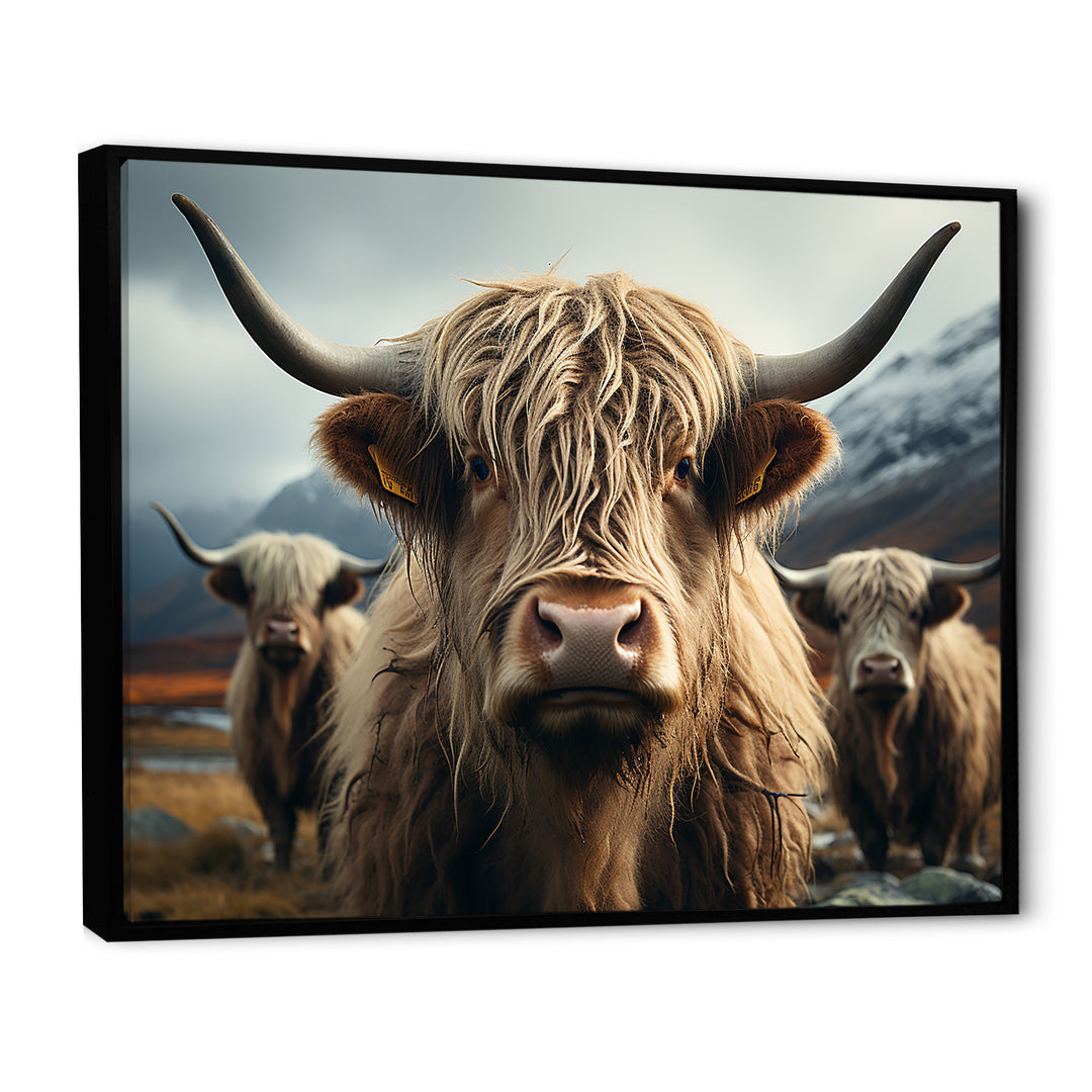 Majestic Highlands Yaks - Yaks Wall Decor