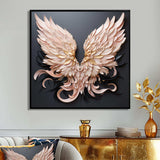 minimalism angel wings - Fashion Canvas Wall Art