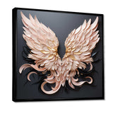 minimalism angel wings - Fashion Canvas Wall Art