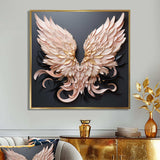 minimalism angel wings - Fashion Canvas Wall Art