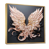 minimalism angel wings - Fashion Canvas Wall Art