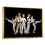 Karate Kids - Martial Arts Canvas Wall Art