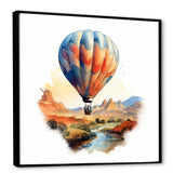 Hot Air Balloon dreamscape - Hot Air Balloon Canvas Wall Art