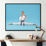 Karate Kid Photography - Martial Arts Canvas Wall Art