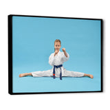 Karate Kid Photography - Martial Arts Canvas Wall Art
